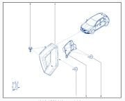 Renault Megane IV (Makyalı Kasa)/ Renault Express Ön Panjur Arması 628902376R