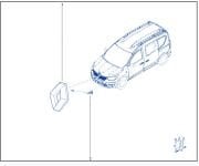 Renault Megane IV (Makyalı Kasa)/ Renault Express Ön Panjur Arması 628902376R