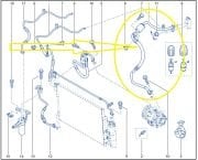 Renault Symbol Thalia 2009-2012 Klima Hortumu 8200636445