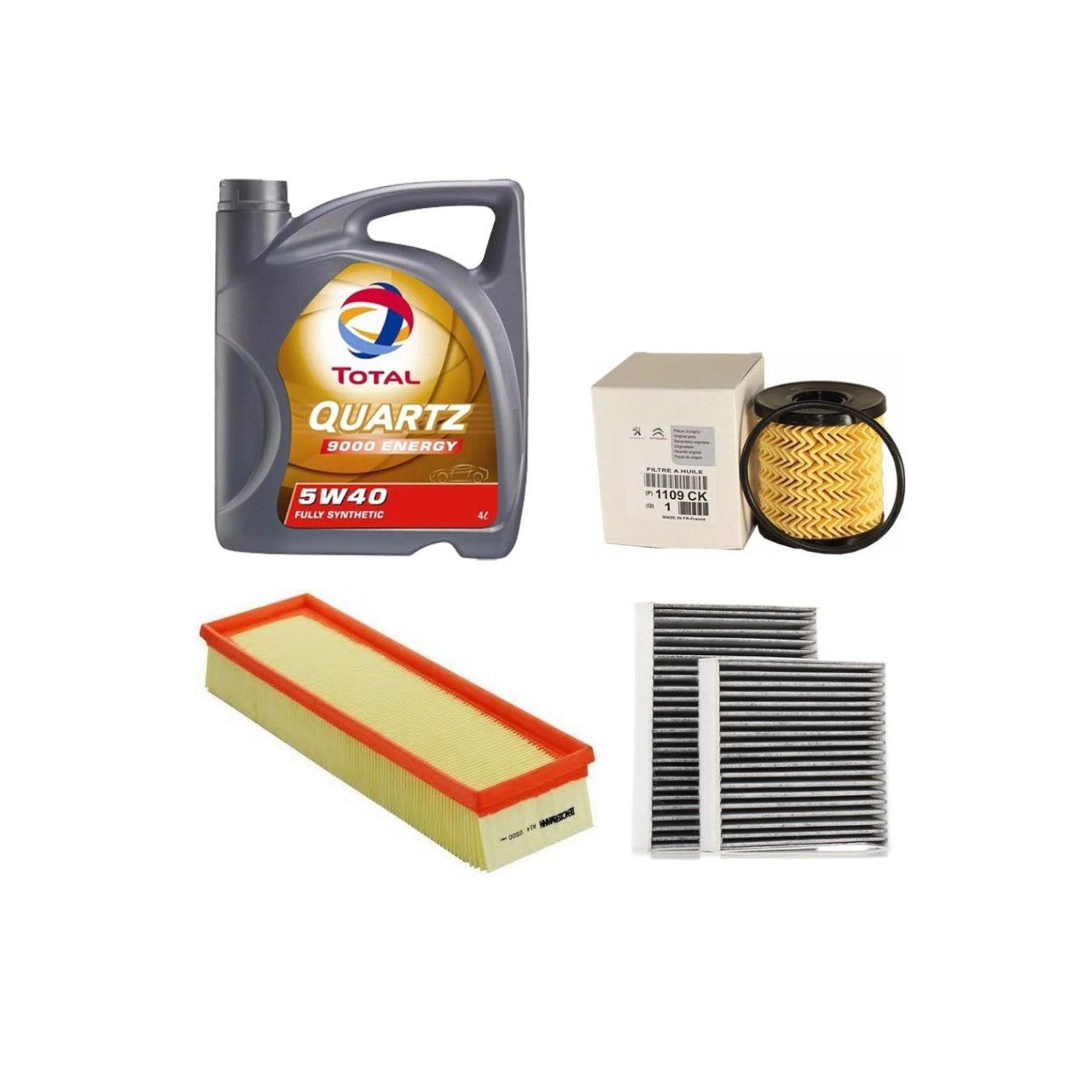 Peugeot 207 1.6 Benzinli Yağ Bakım Seti 300114