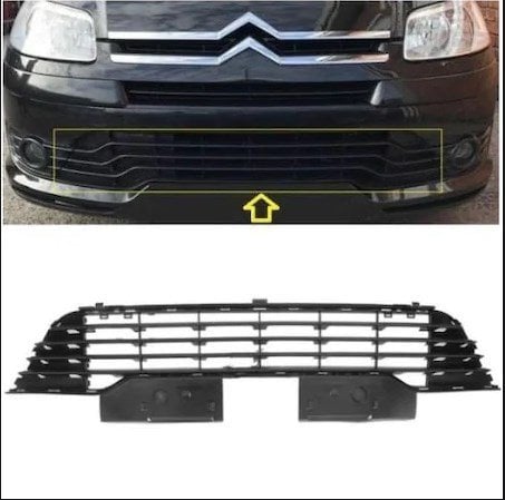 Cıtroen C4 Ön Tampon Alt Izgarası 2004-2008 7414JP