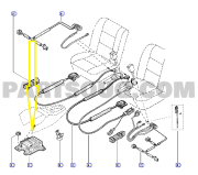 Renault Clio II Airbag Beyni 8200375761