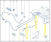 Renault Megane II 1.6 16 Valf Yağ Buhar Emici Hortum 8200166702
