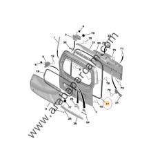 Peugeot Partner Tepee Berlingo 3 Bagaj Kapak Fitili 8707.H7