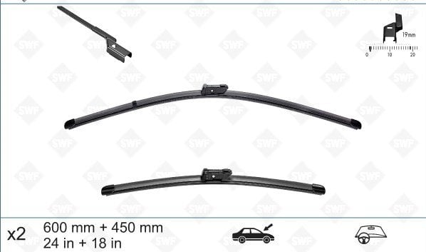 Yerli Peugeot 308 T9 Yeni Kasa Ön Cam Silecek Takımı 1611631080
