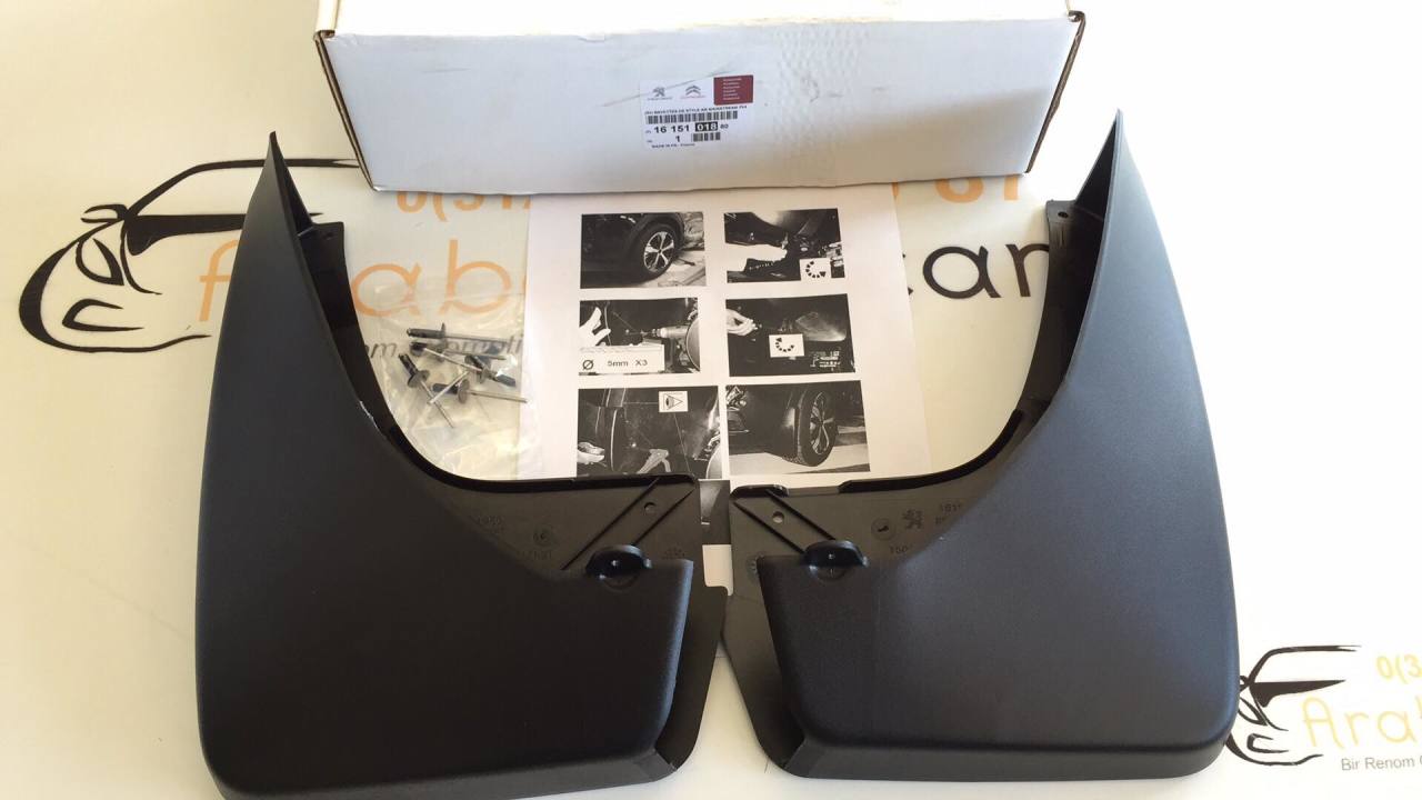 Peugeot 3008 5008 Arka Paçalık Takımı 1615101880