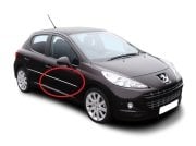 Peugeot 207 HB Sağ Ön Kapı Çıtası Siyah 8545.CW