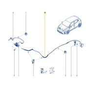 Renault Clio 5 Motor Kaput Açma Teli 656209142R