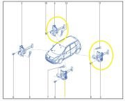 Renault Scenic III Arka Kapı Gergisi  824310005R/824309533R