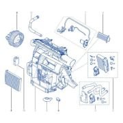 Renault Clio 3 Kalorifer Petek Borusu 7701208764