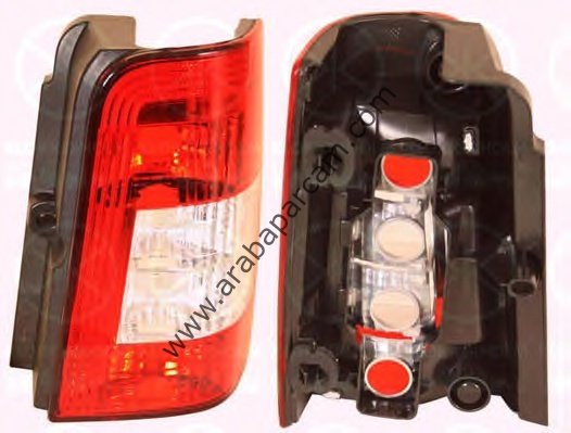 Peugeot Partner Berlingo Sağ Arka Stop Lambası Çift Kapak 6351.CX