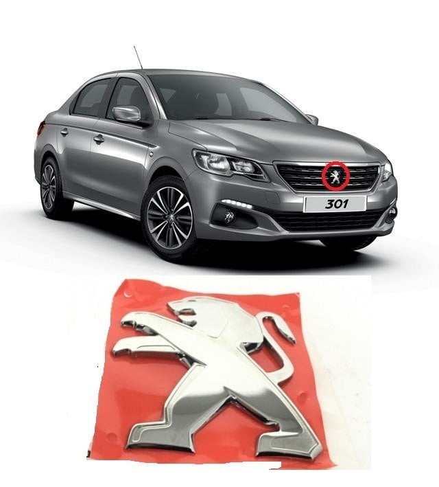 Peugeot 301 Makyajlı Kasa Ön Panjur Aslan Arması 9821863480