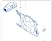 Dacia Logan 1.5 Dci Fan Motoru 8200765566/ 6001550562/6001548527