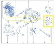 Renault Clio/Kangoo/Megane II/Fluence 1.5 DCİ Mazot Pompa Müşürü Regolatörü 7701206905