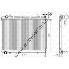 PEUGEOT RADYATÖR 307 1330.K1Y