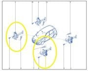 Renault Scenic III Ön Kapı Gergisi 804310008R/ 804308139R/ 804305107R
