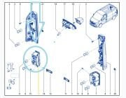 Renault Trafic III / Opel Vivaro III Sağ Arka Sis Lambası 265548758R