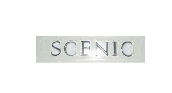 Renault Scenic 2 Bagaj SCENİC Yazısı 8200211785