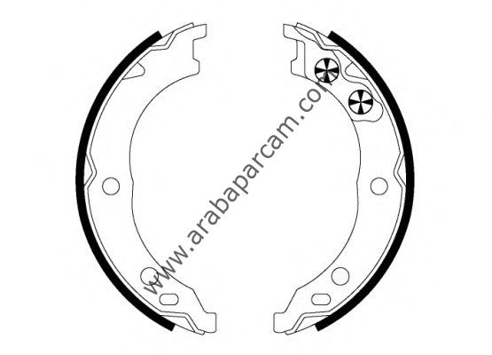 Peugeot Boxer Jumper El Fren Balatası 4241.N0 1997-2006