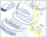 Renault Megane III 2008-2012 Ön Tampon Bant Takımı 626609694R