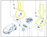 Renault Clio V 2020> Bagaj Kapak Ayar Takozu 905707249R