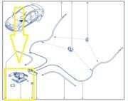 Renault Megane III/ Fluence El Fren Tabancası 360100022R