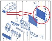 Renault Clio IV 0.9 Tce / 1.2 H5F Su Radyatörü (DEFOLU) 214107326R