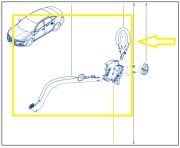 Renault Megane IV/Talisman Sol Arka Kapı Kilidi 825037601R