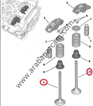 EMME EGSOZ SUBAP TAKIMI 106/SAXO 1.5 DİZEL