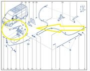 Renault Master II/III El Fren Kolu 360107552R/ 7700302256/8200021934