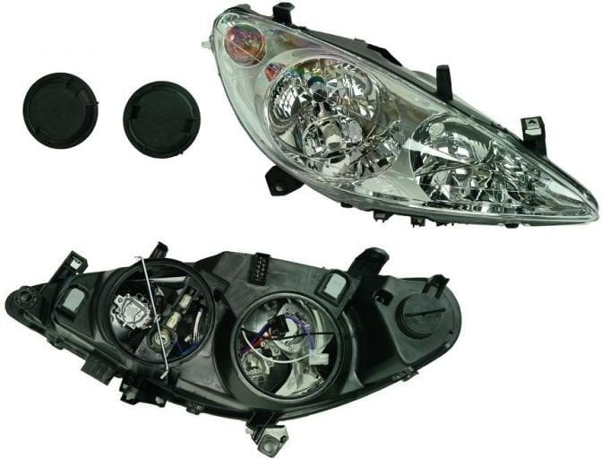 Peugeot 307 Sağ Ön Far Sisli 2001-2005 6205.Z3