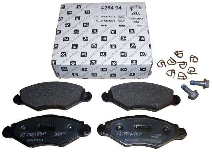 Peugeot 206 206 Plus Ön Fren Balatası 4254.94