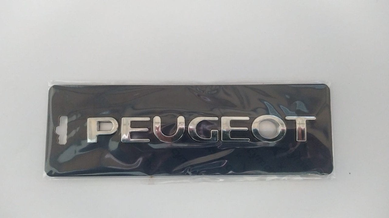 Peugeot 207 Bagaj Peugeot Yazısı 8665.PW