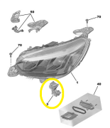 Peugeot 2008 2019> Sağ Ön Far Braketi 9828281380