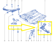 Renault Talisman Sol Salıncak 545051645R/545015412R