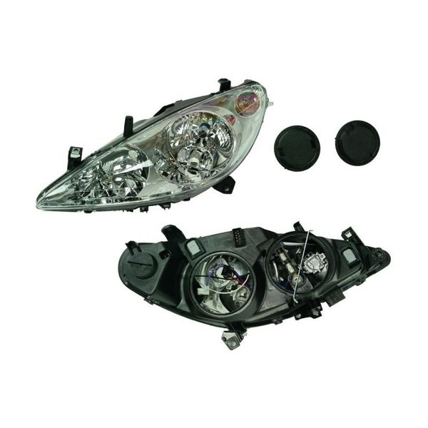 Peugeot 307 Sol Ön Far Sisli 2001-2005 6204.Z3